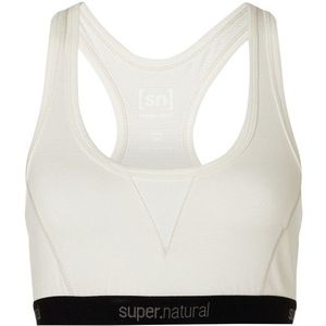 super.natural - TUNDRA220 - Sport BH - Zwart - Merinowol/Synthetisch