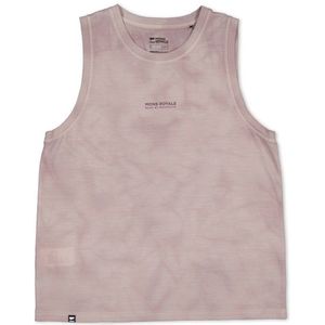Mons Royale Womens Icon Relaxed Tank Tie Dyed Merinoshirt (Dames |purper)