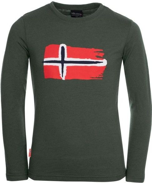 Trollkids - Oslo - Longsleeve - Grijs - UV-bescherming