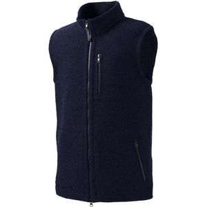 Mufflon Ivo Merinobodywarmer (Heren |blauw)