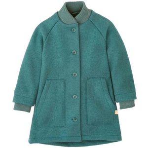 disana Kids Vilten Jas Lange jas (Kinderen |turkoois)