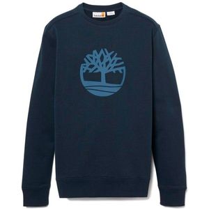 Timberland Tree Logo Crew Neck Sweatshirt Trui (Heren |blauw)