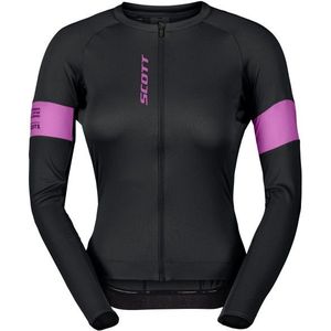 Scott Womens Jersey Endurance Pro L/S Fietsshirt (Dames |zwart)
