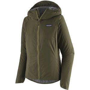 Patagonia Womens Dirt Roamer Jacket Fietsjack (Dames |olijfgroen)