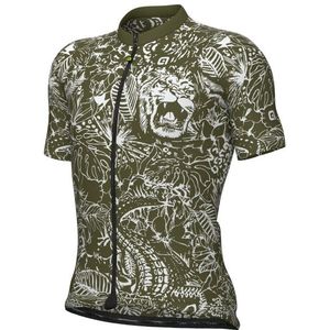 Alé Pragma Safari Jersey Fietsshirt (Heren |olijfgroen)