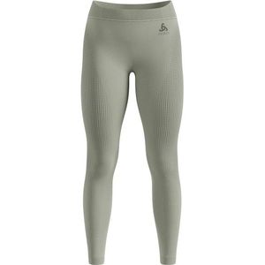 Odlo Womens BL Bottom Long Performance Warm Eco Synthetisch ondergoed (Dames |olijfgroen/grijs)