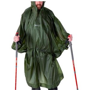 Exped - Bivy Poncho UL - Poncho - Olijfgroen - Waterdicht - 240 x 150 cm
