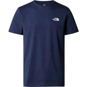 The North Face S/S Simple Dome Tee T-shirt (Heren |blauw)