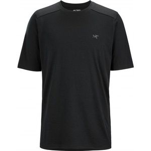 Arcteryx Ionia S/S Merinoshirt (Heren |zwart)