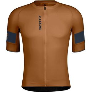 Scott Jersey Endurance Pro S/S Fietsshirt (Heren |bruin)