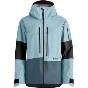 Ortovox - Womens Ravine Free 3L Jacket - Ski-jas - Turkoois - Waterdicht