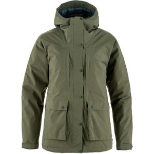 Fjällräven Womens HC Hydratic Padded Jacket Winterjack (Dames |olijfgroen |waterdicht)