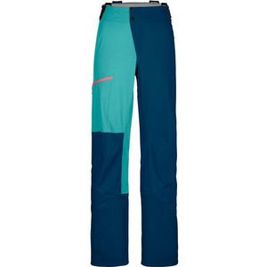 Ortovox Womens 3L Ortler Pants Alpine broek (Dames |blauw |waterdicht)