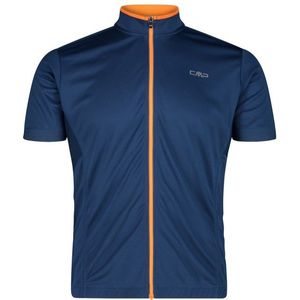 CMP Bike T-Shirt Jacquard Fullzip Fietsshirt (Heren |blauw)