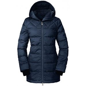 Schöffel Womens Insulated Parka Boston Lange jas (Dames |blauw)