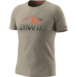 Dynafit Transalper Graphic S/S Tee Sportshirt (Heren |grijs)