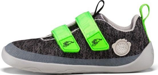 Affenzahn - Kid's Knit Happy - Barefootschoenen - Panther / Grijs - 100% Polyester