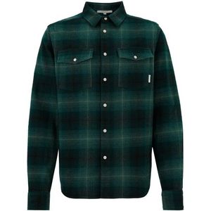 Iriedaily Rosomako Eco Shirt Overhemd (Heren |groen/zwart)