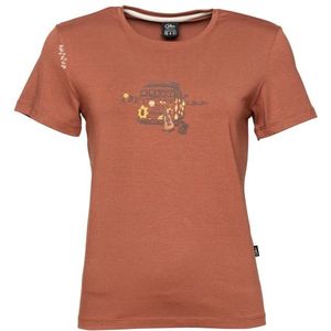 Chillaz - Iseo Out In Nature - T-shirt - Bruin/Rood