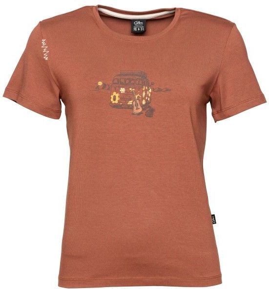 Chillaz - Iseo Out In Nature - T-shirt - Bruin/Rood