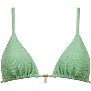 Watercult - Swimsparkle Triangle - Bikinitop - Groen