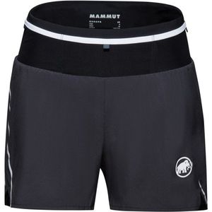 Mammut Womens Aenergy Trailrunning 2 in 1 Shorts Hardloopbroek (Dames |zwart/grijs)