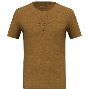 Salewa Eagle EITD Alpine Merino T-Shirt Merinoshirt (Heren |bruin)
