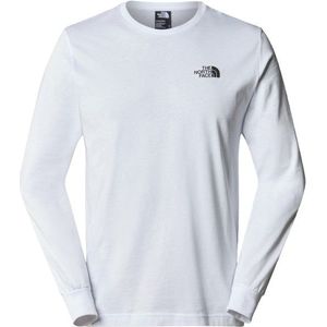 The North Face L/S Easy Tee Longsleeve (Heren |wit)
