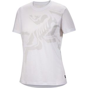 Arcteryx Womens Bird Cotton T-Shirt S/S T-shirt (Dames |wit/grijs)