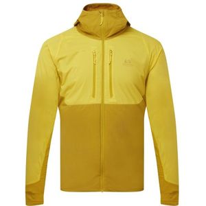 Mountain Equipment Switch Pro Hooded Jacket Fleecevest (Heren |geel)