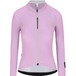Q365 Womens Dottore Pro Long Sleeve Jersey Fietsshirt (Dames |roze)