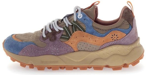 Flower Mountain - Yamano 3 Uni - Sneakers - Veelkleurig - Suède en Technische Stof