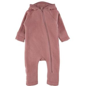 Mikk-Line Wool Baby Suit with Ears Overall (Kinderen |roze)