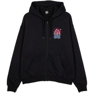 Santa Cruz Womens Starry Campfire Zip Hood Hoodie (Dames |zwart)