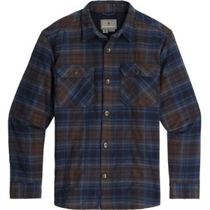 Royal Robbins Snowcap Lined Flannel L/S Overhemd (Heren |blauw)