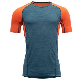 Devold Running Merino T-Shirt Hardloopshirt (Heren |blauw)