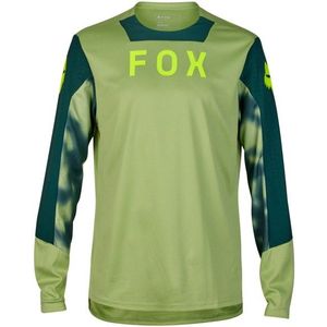 FOX Racing Defend L/S Jersey Taunt Fietsshirt (Heren |groen)