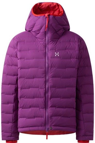 Haglöfs - Womens Spitz Down Hood - Donsjack - Purper