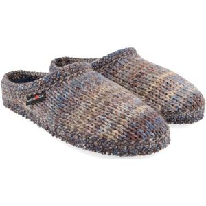 Haflinger Walktoffel Tricoté Pantoffels (grijs)