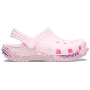 Crocs - Kid's Classic Band Clog - Sandalen - Roze