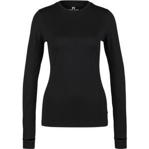 Heber Peak Womens Merino250 RootHe L/S Merino-ondergoed (Dames |zwart)