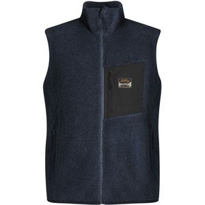 Lundhags Flok Wool Pile Vest Wollen bodywarmer (Heren |blauw)