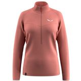 Salewa - Puez Cammino - Fleece - Halve Rits - Dames - Lichtgewicht Polarlite