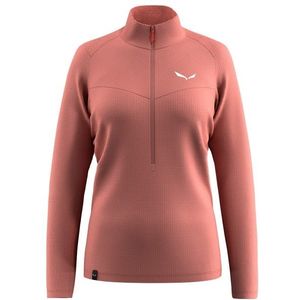 Salewa - Puez Cammino - Fleece - Halve Rits - Dames - Lichtgewicht Polarlite