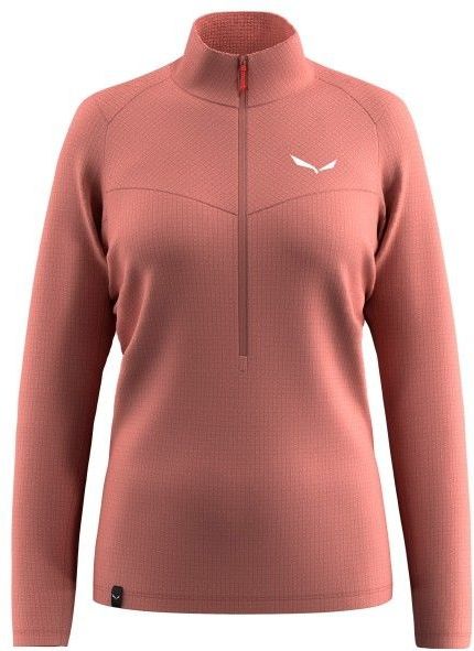 Salewa - Puez Cammino - Fleece - Halve Rits - Dames - Lichtgewicht Polarlite