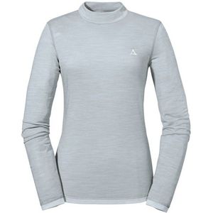 Schöffel - Merino Turtle Neck - Merinolongsleeve - Grijs