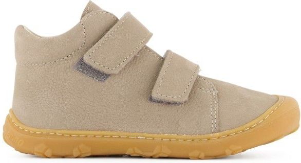 Kiezelkleurig - Klittenbandschoen - Uitneembare Binnenzool - Enkelhoog