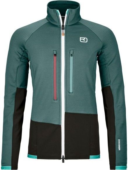 Ortovox Womens Fleece Rib Jacket Fleecevest (Dames |meerkleurig)