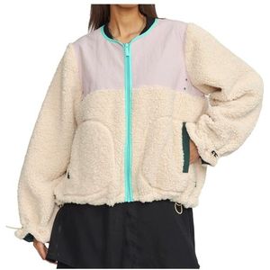 Selfhood Womens Teddy Jacket Fleecevest (Dames |beige)