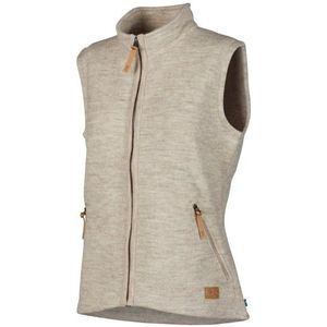 Ivanhoe of Sweden Womens NLS Coco Vest Wollen bodywarmer (Dames |grijs/beige)